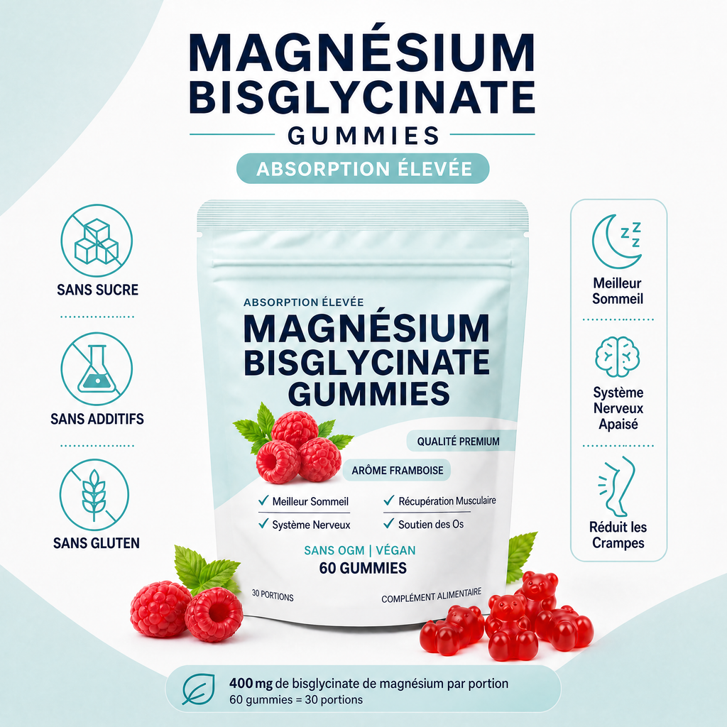 Gummies Magnésium Bisglycinate Nesio